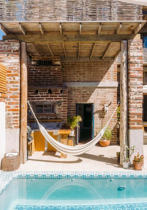 ホテル Baja House トドス・サントス エクステリア 写真