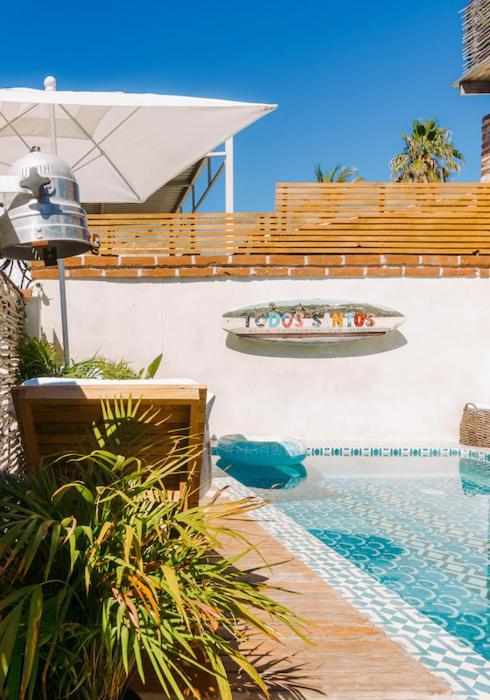 ホテル Baja House トドス・サントス エクステリア 写真