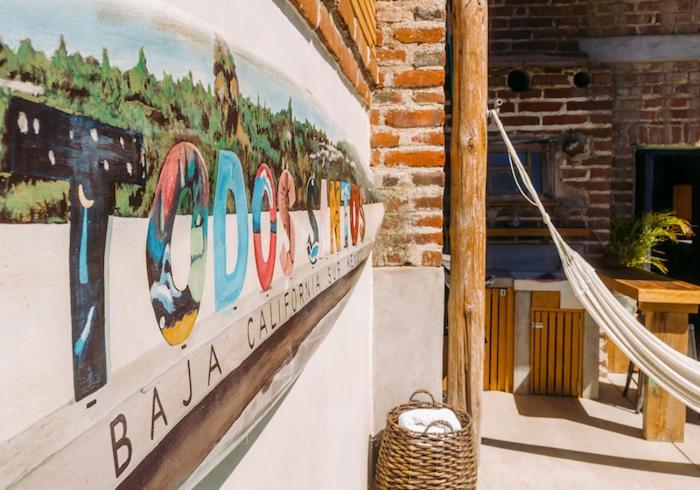 ホテル Baja House トドス・サントス エクステリア 写真