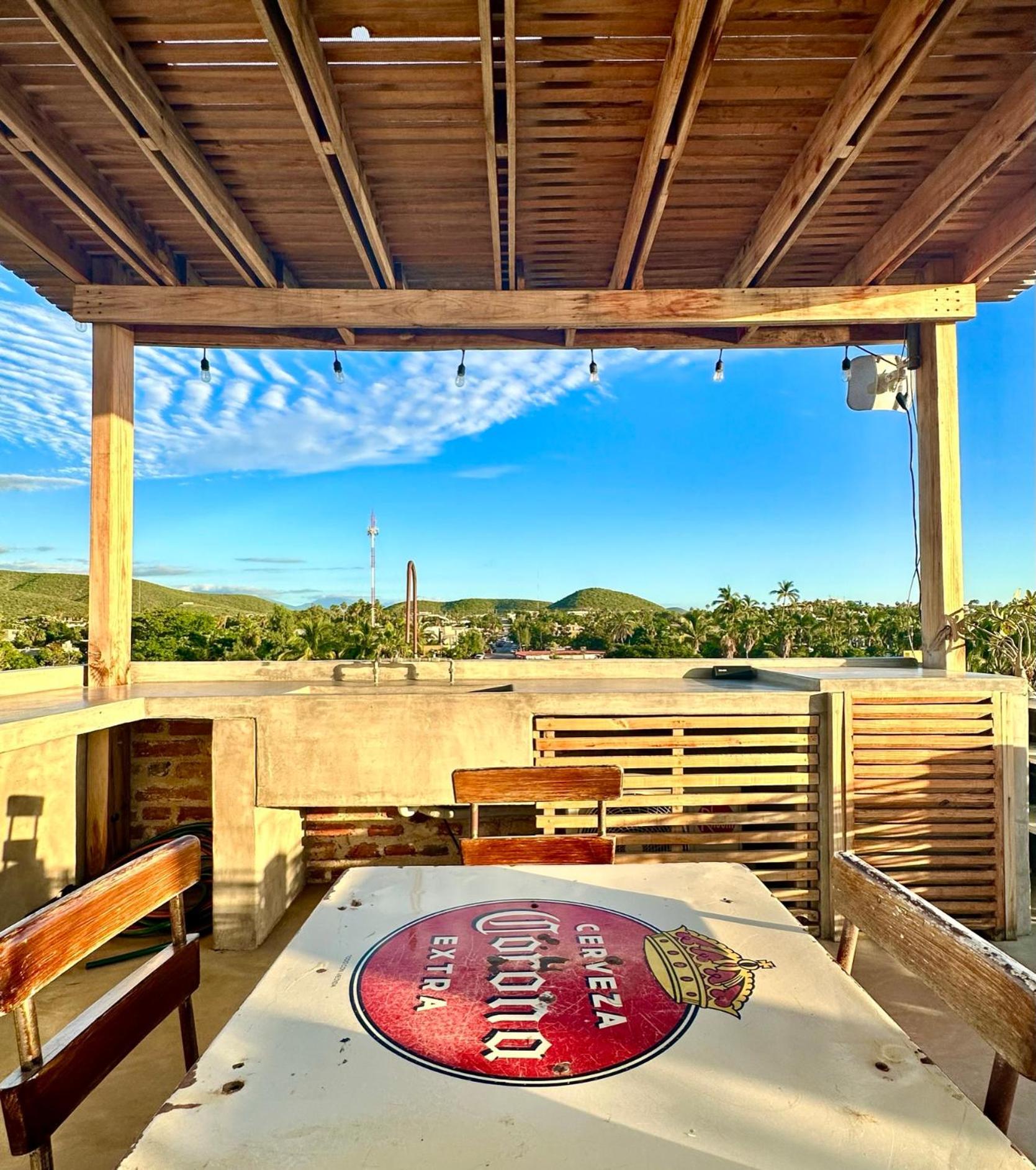 ホテル Baja House トドス・サントス エクステリア 写真