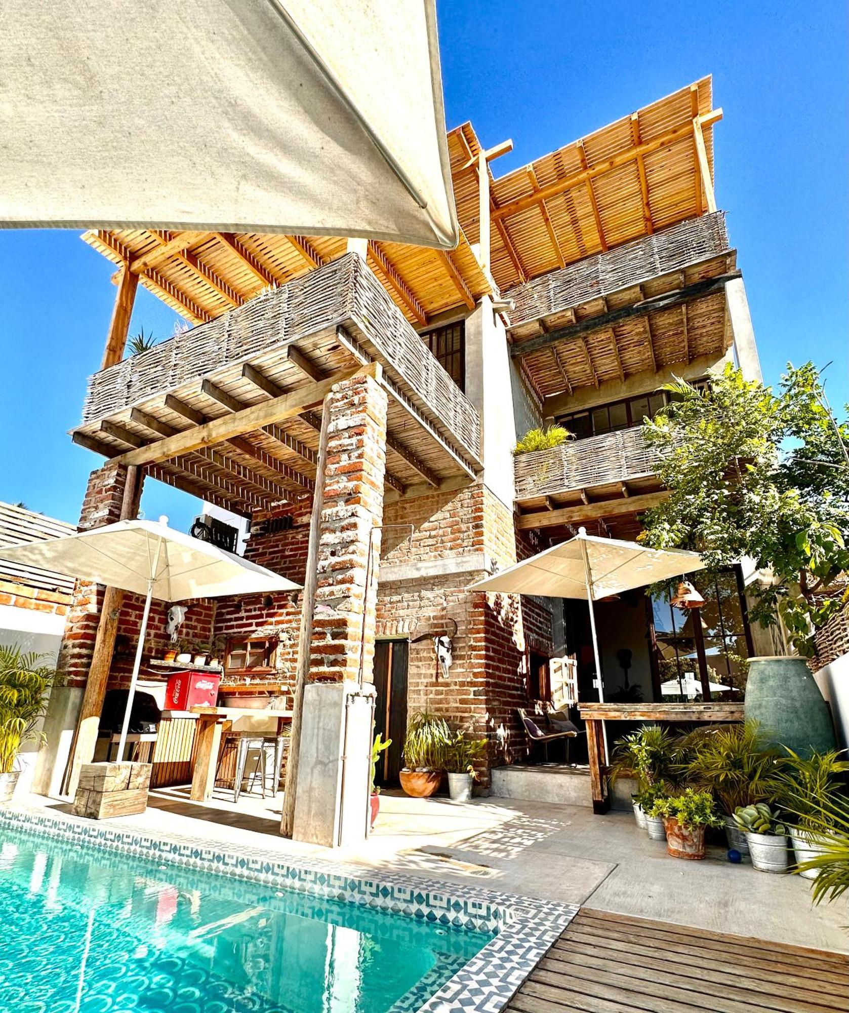 ホテル Baja House トドス・サントス エクステリア 写真